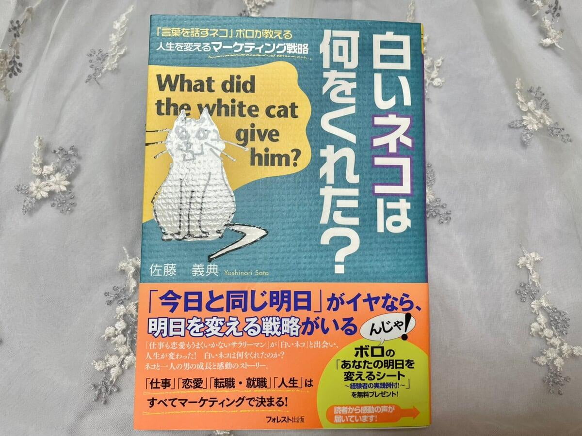 過去から才能を発掘するワーク【書籍「白いネコは何をくれた」】